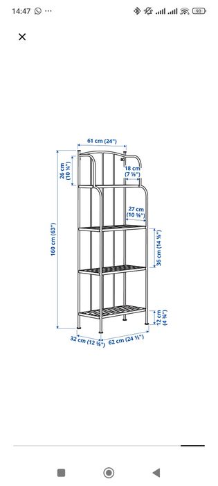 Estante exterior IKEA