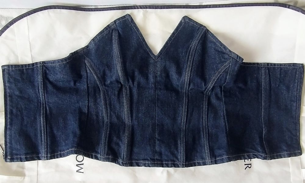 Gorset jeansowy Zara