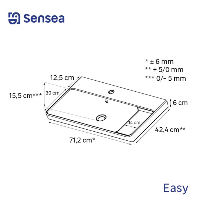 Umywalka sensea