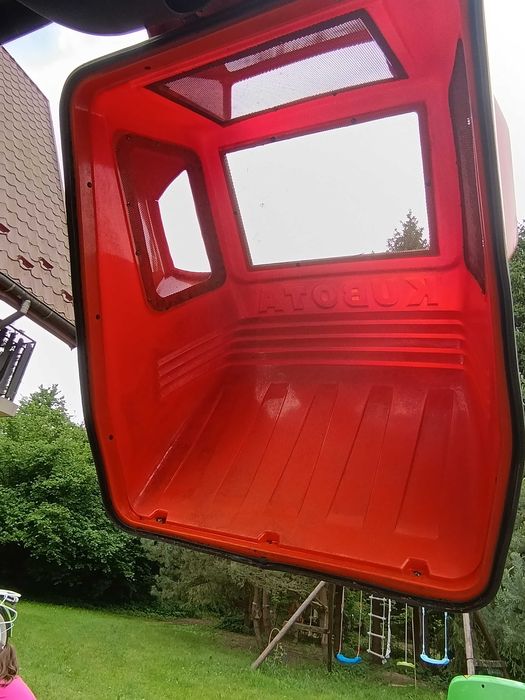 KUBOTA GCD 750 kosz na trawę górny wysyp