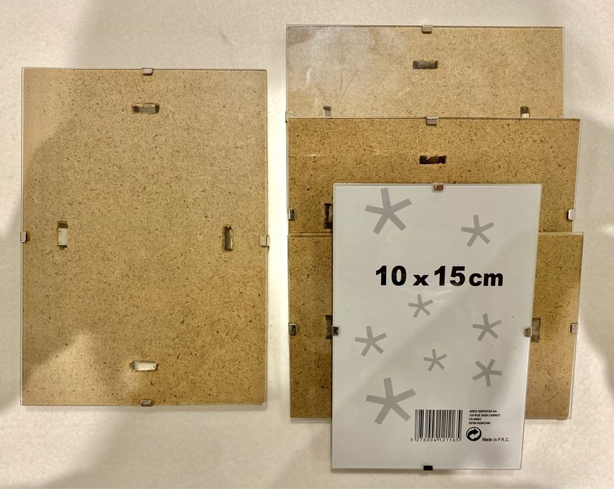 Molduras 15 unidades 10x15cm NOVAS