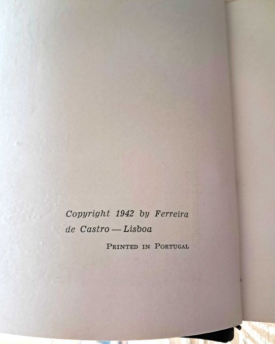 Ferreira de Castro – A Volta ao Mundo (1942/44) – Encadernação de luxo