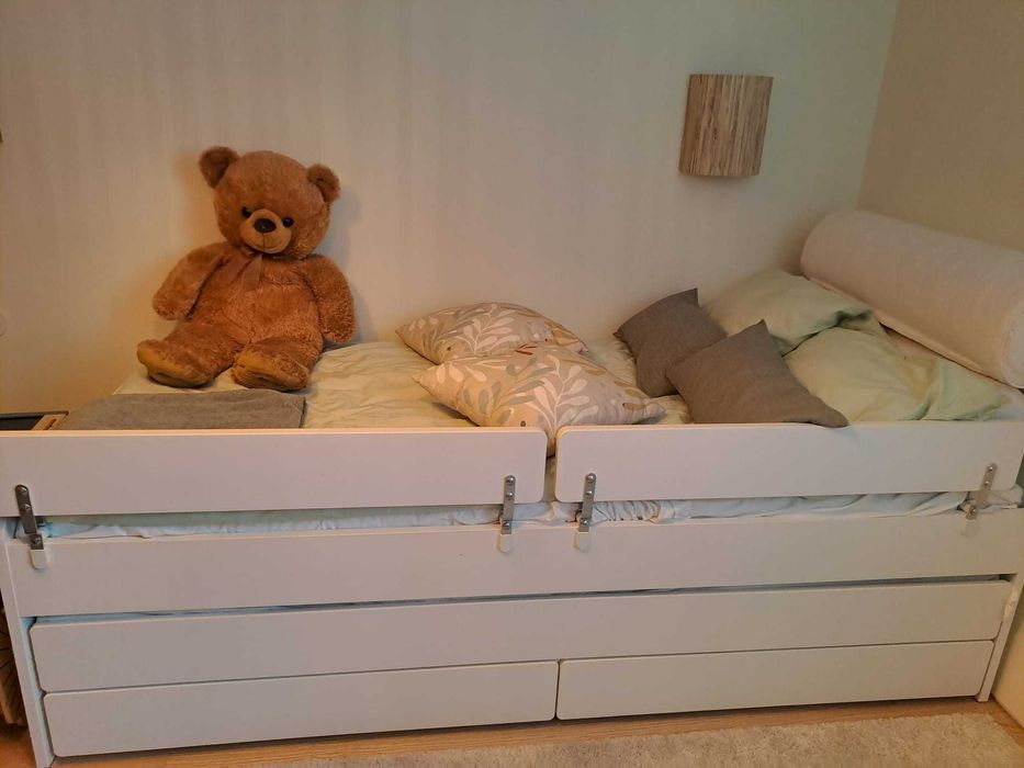 Cama 90x200 vezes 2 IKEA modelo slakt