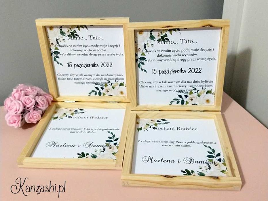 Prośby o świadkowanie, błogosławieństwo, druhny, drużby