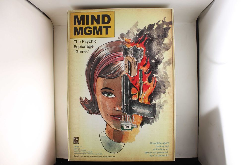 Mind MGMT: The Psychic Espionage “Game.” Kickstarter Deluxe Edition + > Jay Cormier, Sen-Foong Lim