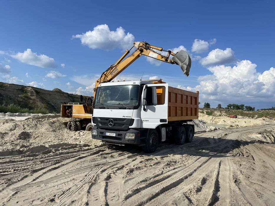 Щебінь, відсів, пісок річковий, підсипка , чорнозем , вивіз сміття