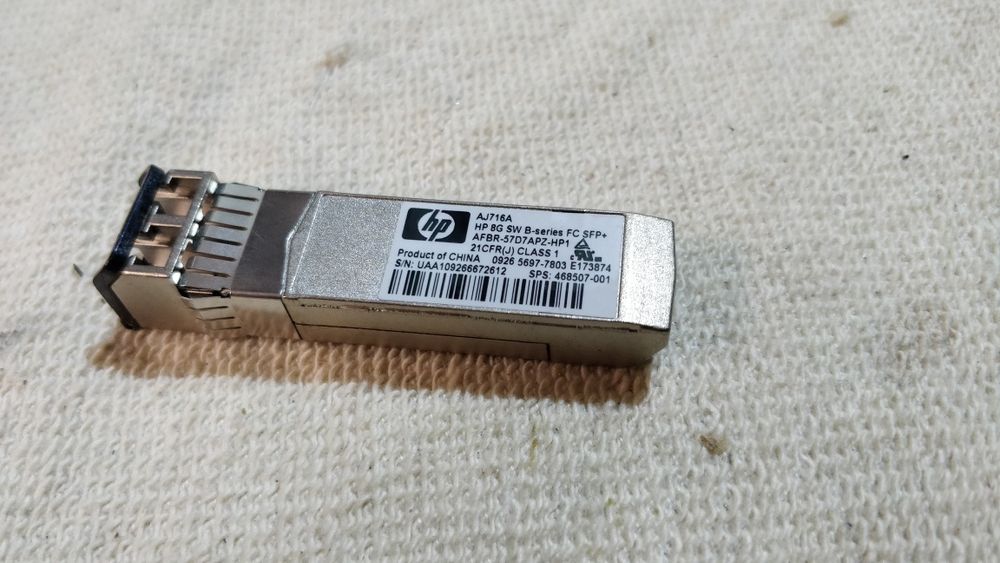 SFP+ Transceiver Óptico HP AJ716A64738429920771121