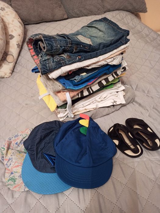 Paka letnich ubrań dla chłopca, 68/74