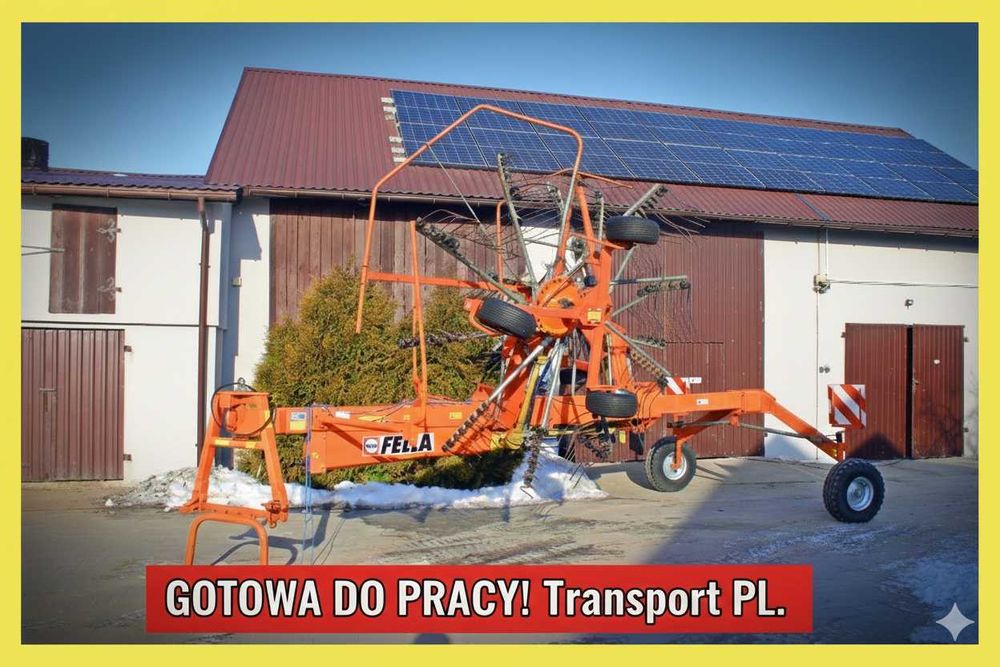 Zgrabiarka 2 karuzelowa FELLA TS 1401 Super stan do BOKU