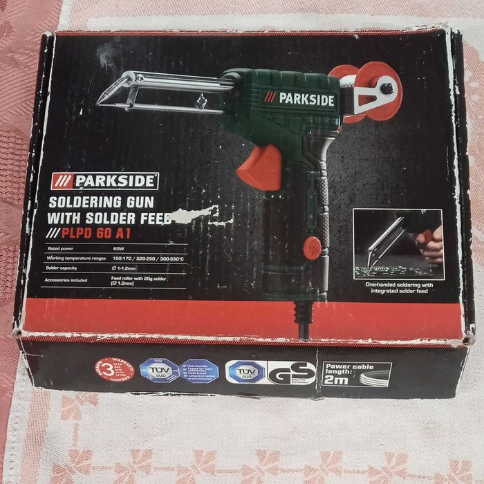 Паяльник Parkside PLPD 60 A1, не рабочий