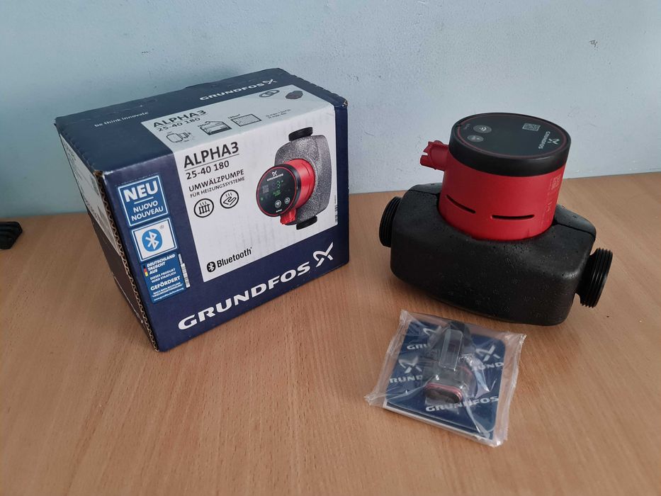 Новый. Насос циркуляционный Grundfos Alpha3 25-40 180 Bluetooth
