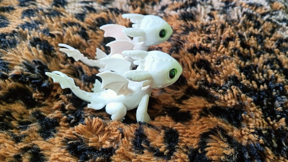 Zestaw 2 figurek biała furia