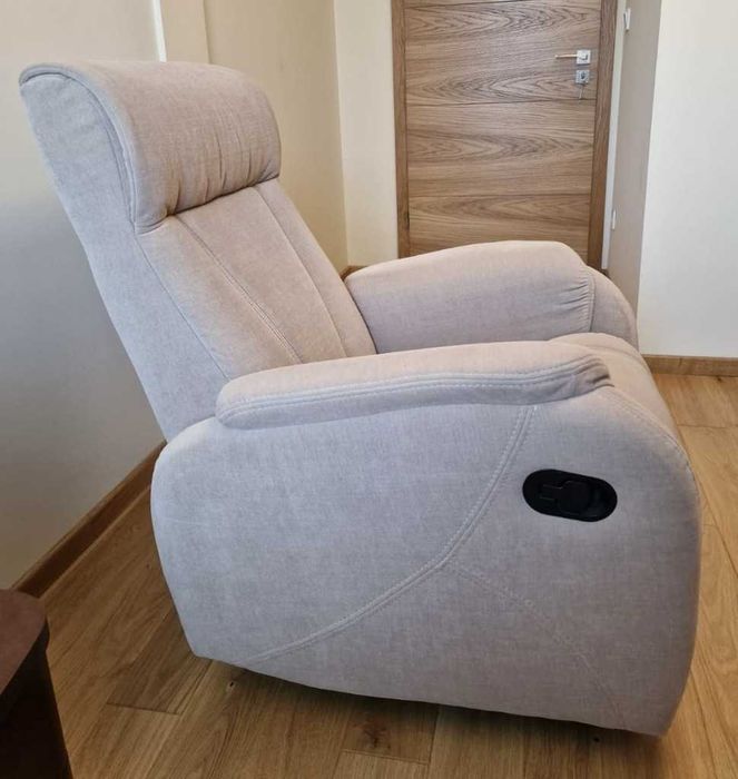 dwa fotele rozkładane jak nowe agata meble