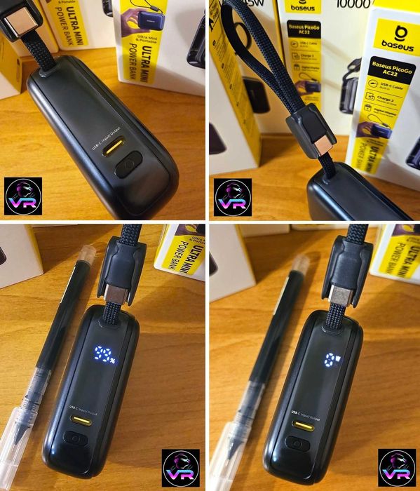 Power Bank Baseus Mini 10 000 mAh повербанк iPhone Samsung