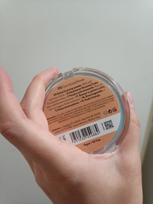 Catrice puder brązujący 010 sun kissed bronze
