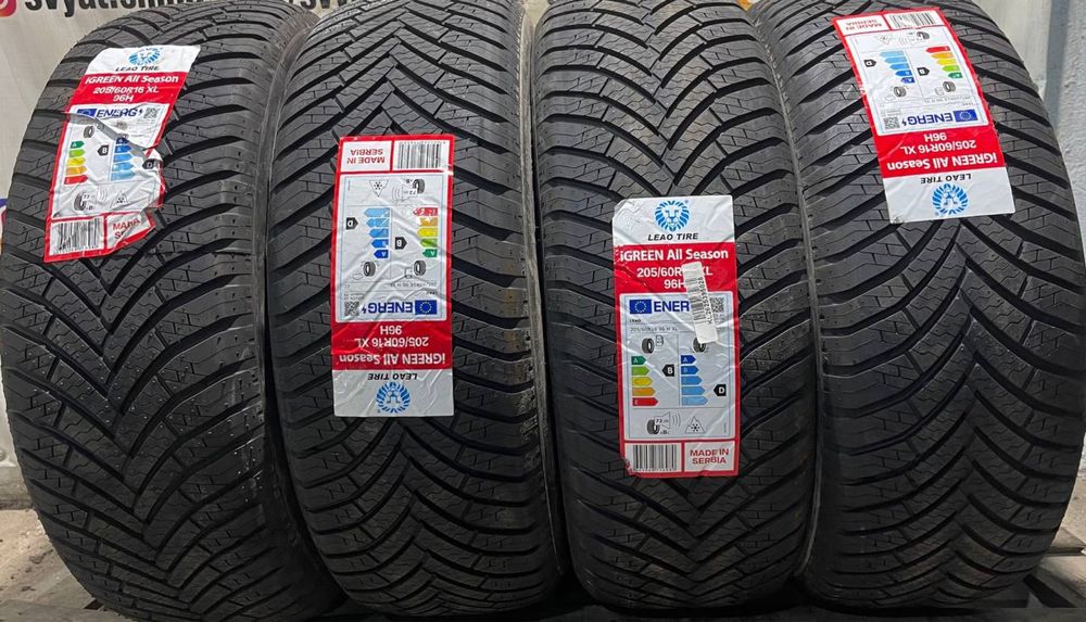 Шины 205/60R16 96H XL iGREEN All Season 3PMSF LEAO SERBIA всесезонная
