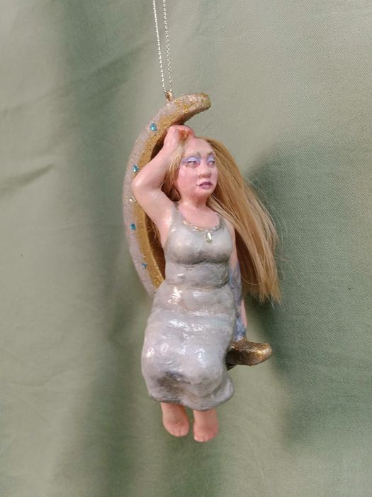 Авторська ялинкова прикраса "Селена"