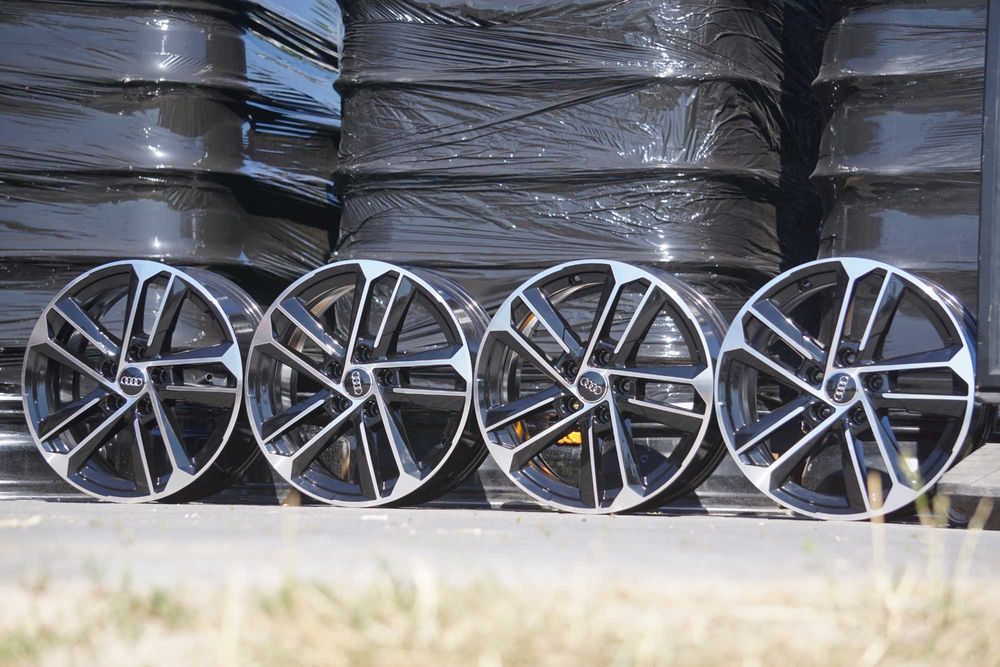 Alufelgi oryginał Audi A3 A4 Q3 5x112 6.5Jx17 et43 czarne i cnc