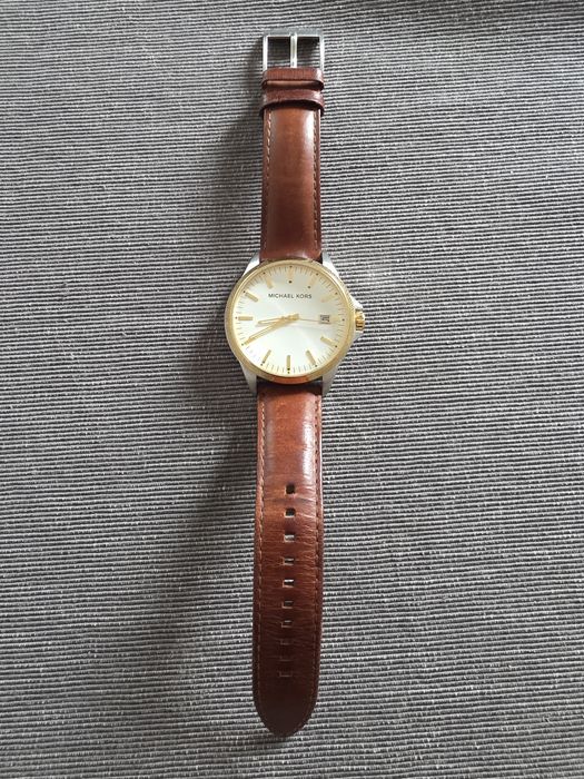 Relógio Michael Kors Masculino – Bracelete em Pele Castanha