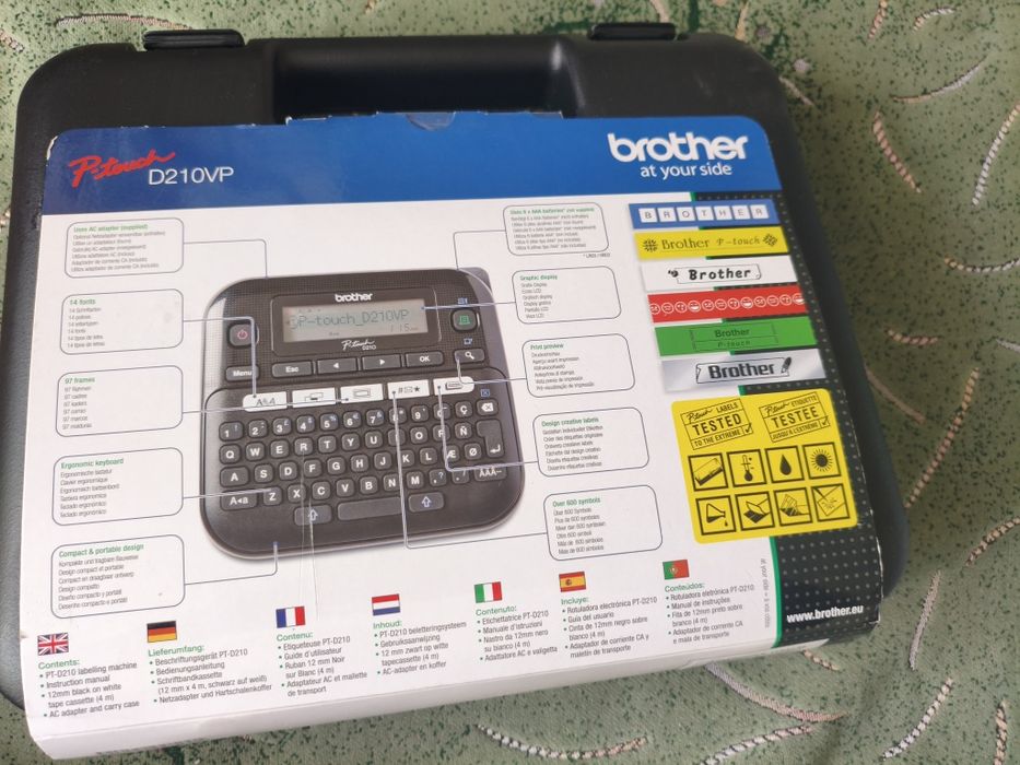 Принтер етикеток brother D210VP