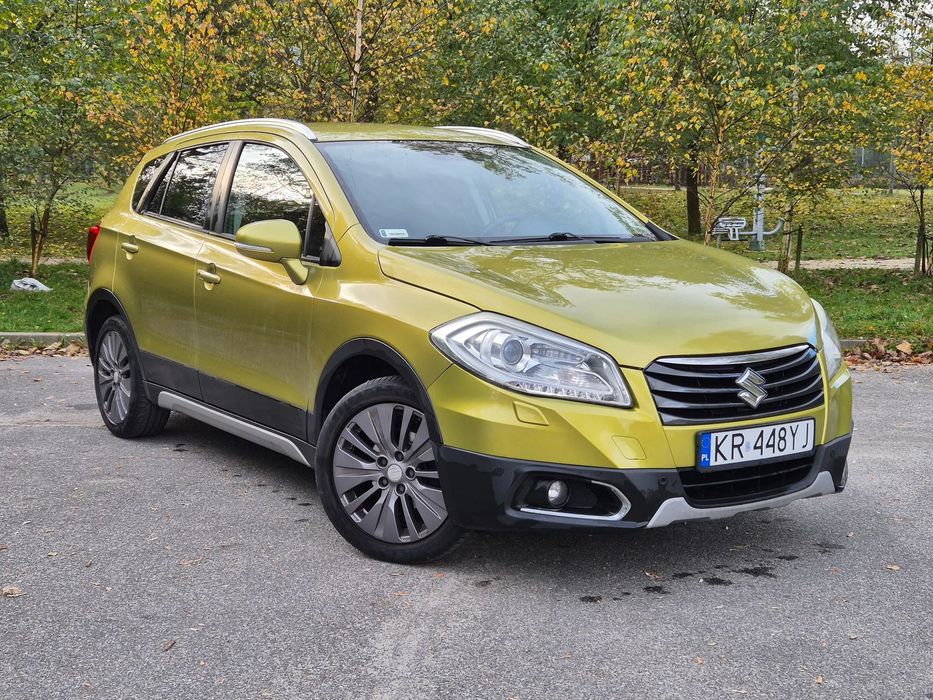 Suzuki SX4 S-Cross 1.6 VVT 4x4 AllGrip, bezwypadkowy, zakonserwowany, czujniki, kamera