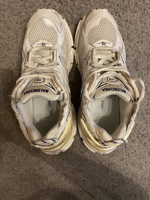 Balenciaga runner white 41 білі кросівки