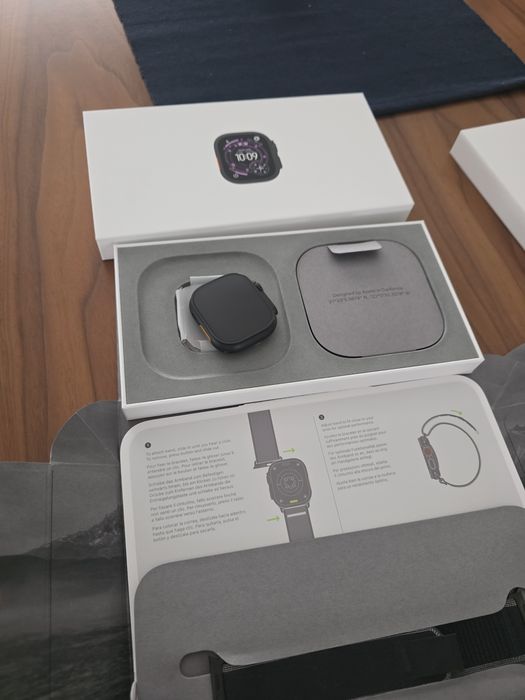 Apple Watch Ultra 3 49mm Cellular NOVO 100% bateria. Fatura, garantia. Troca/retoma.