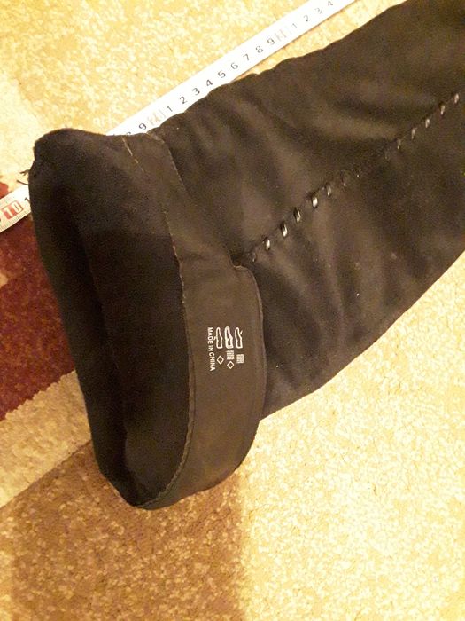 Продам ботфорты чёрные