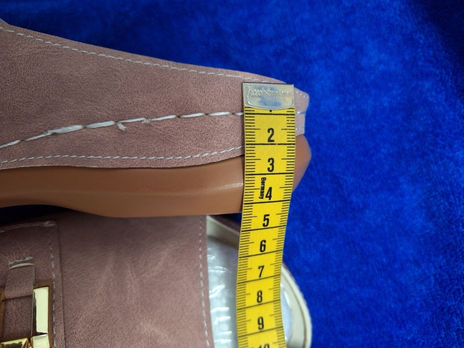 Damskie klapki wrzosowe 40,wkładka 25cm