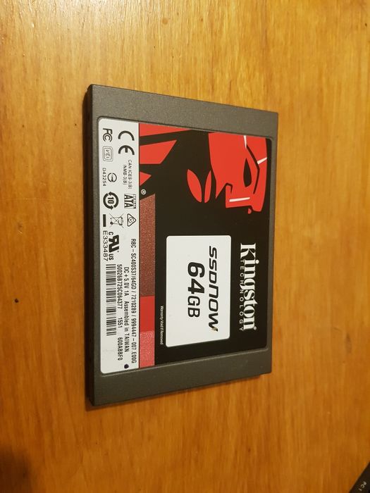 Kingston SSD Now 64 GB WIN 11P na pokladzie