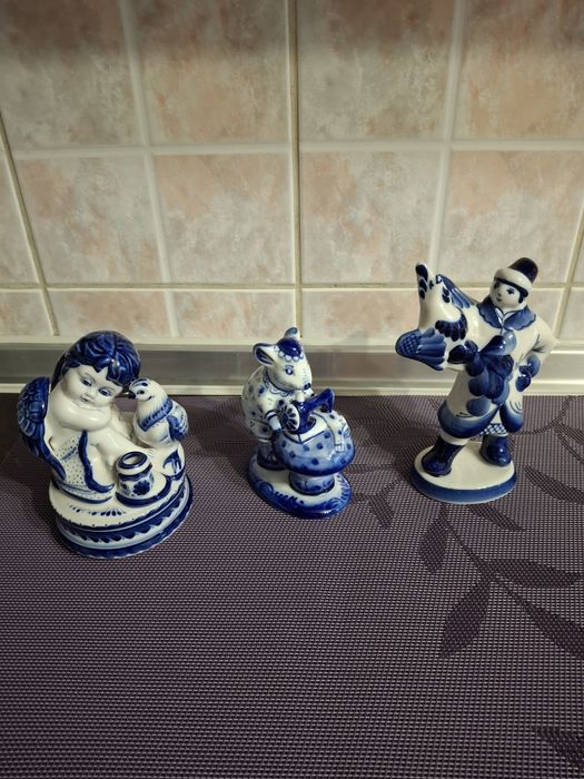Статуэтки Гжель оригинал