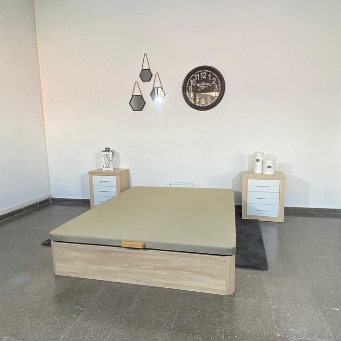 Cama com arrumaçao Novo Paga na a to entrega Envio rapido