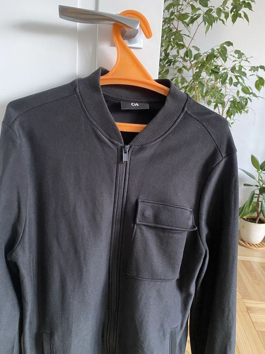 C&A кофта реглан на замке чорна , худи котон