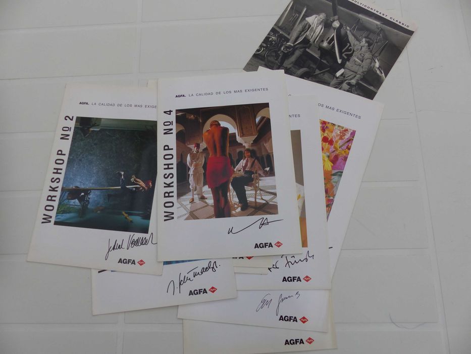 Catalogos AGFA dos anos 90