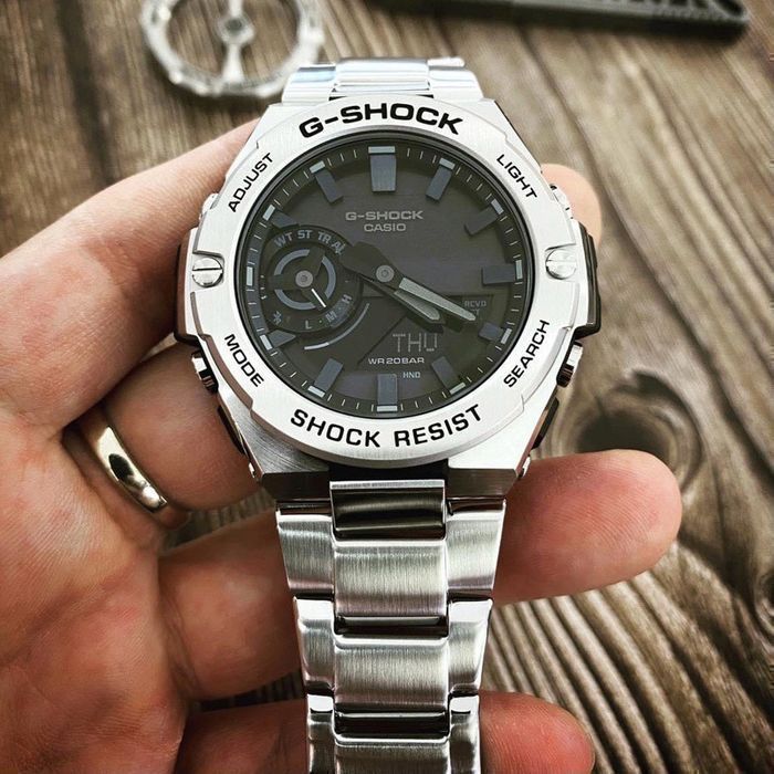 Мужские часы Casio GST-B500D-1A1! Оригинал! Фирменная гарантия 2 года!