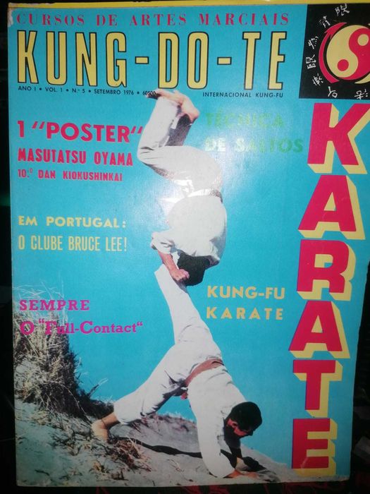 Cursos de Artes Marciais de 1976 (Primeiras edições) Raro!