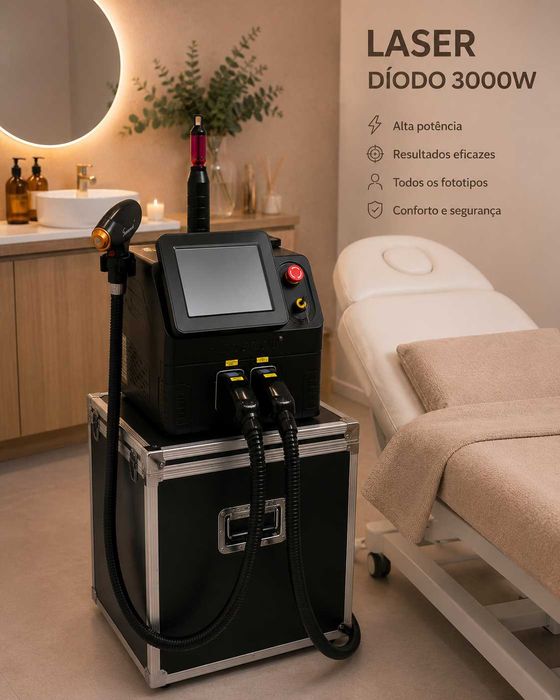 Máquina depilação a laser Multifunções