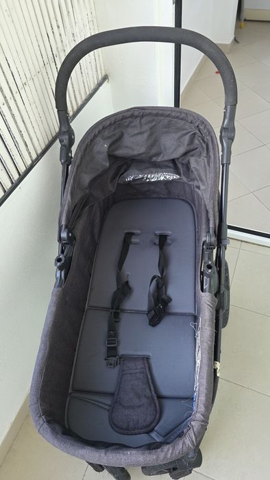 Vendo carrinho de bebé 3 em 1 Kinderkraft