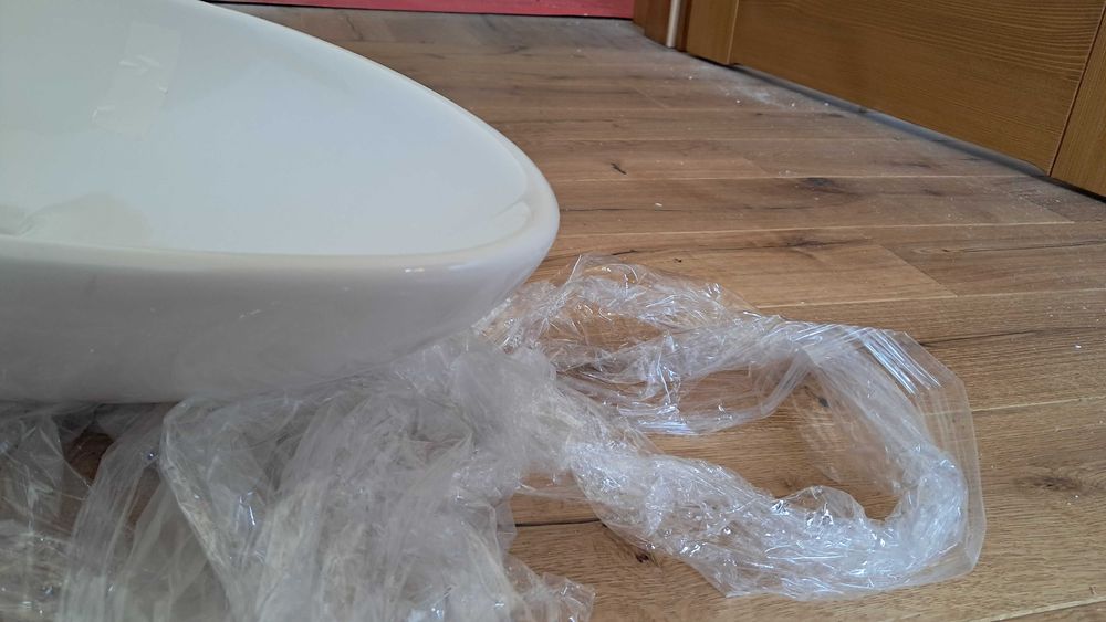 Umywalka nanlatowa 75 Cera Style Olive