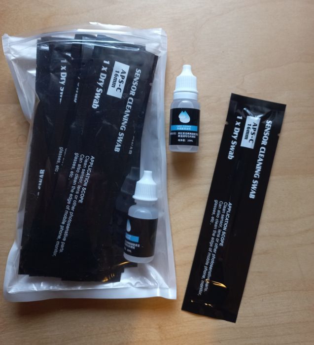 Limpeza Sensor APS-C