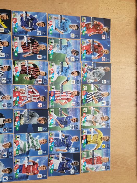 UEFA CHAMPIONS LEAGUE 2013/2014 - karty bazowe 43 sztuk