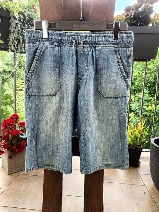 Krótkie spodenki jeansowe c&a rozm. 176