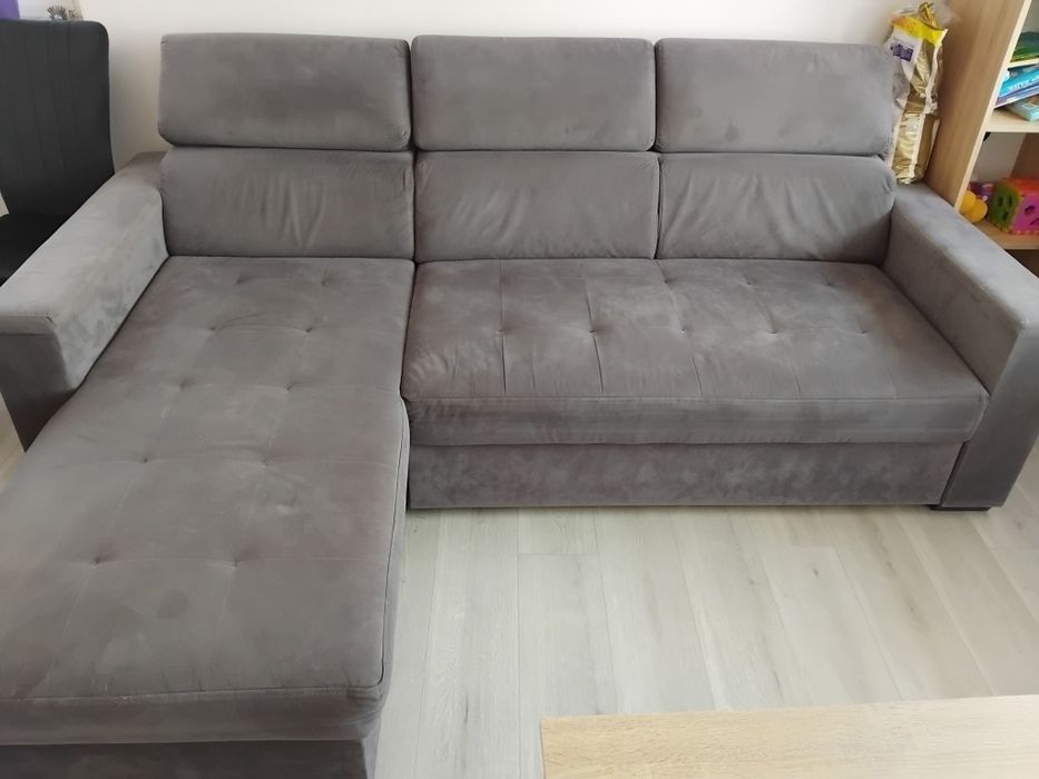 Rogówka z Agaty z funkcją spania pojemniki na posciel