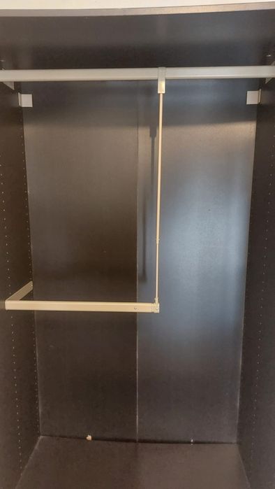 Roupeiro Ikea PAX Branco Preto Castanho 201x100x60cm