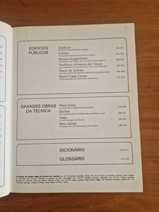 Livro "As Grandes Construções do Homem", Selecções do Reader's Digest