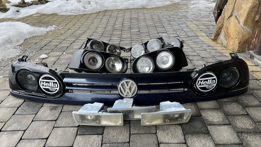 VW Golf mk3 VR6 під проект, Hella, Blaupunkt, Schroth, Recaro