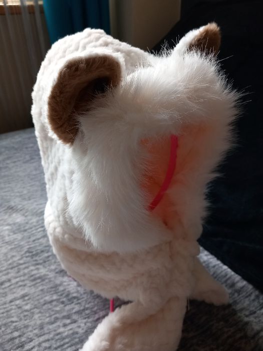 Czapka pluszowa z uszkami