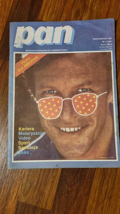 Magazyn czasopismo PRL magazyn poradniczo-hobbistyczny „Pan” nr 1 1987