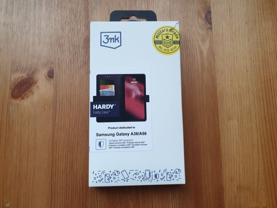 Nowe! 3mk Hardy Case do Samsung A56/A36 / Etui / Klapka / Pokrowiec