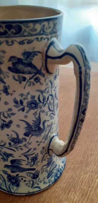 Stary porcelanowy kufel angielski sygnowany